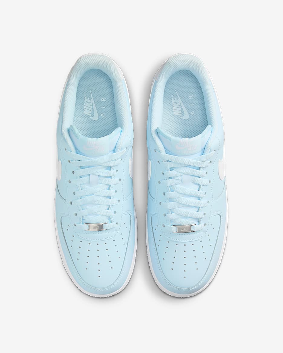 Blue mid top air force ones online